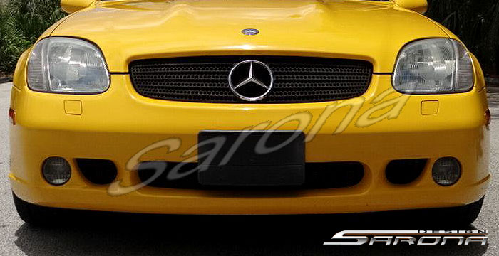 Custom Mercedes SLK  Convertible Front Bumper (1998 - 2004) - $590.00 (Part #MB-048-FB)